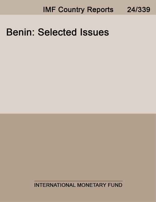 Book cover of Benin: Selected Issues