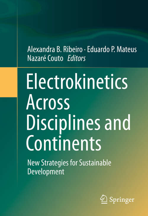 Book cover of Electrokinetics Across Disciplines and Continents