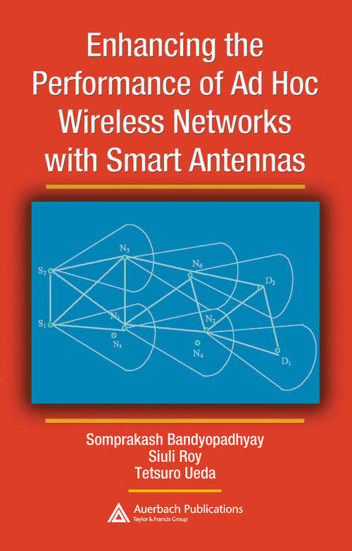 Book cover of Enhancing the Performance of Ad Hoc Wireless Networks with Smart Antennas