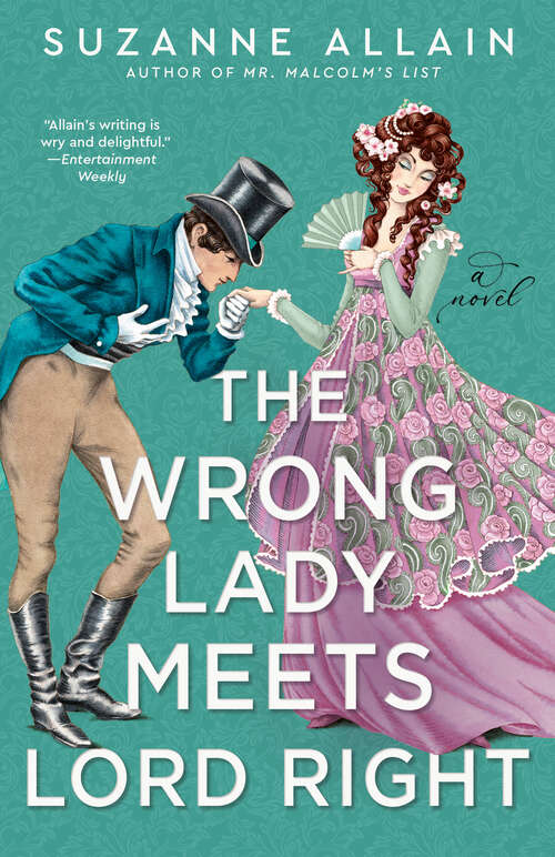 Book cover of The Wrong Lady Meets Lord Right