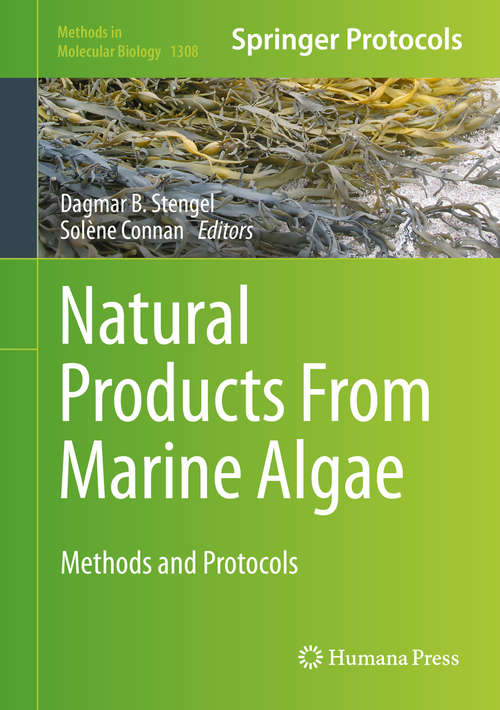 Book cover of Natural Products From Marine Algae