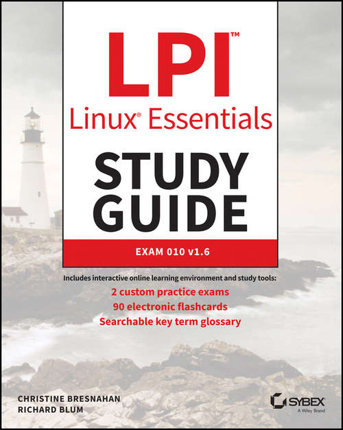Book cover of LPI Linux Essentials Study Guide: Exam 010 v1.6 (3)
