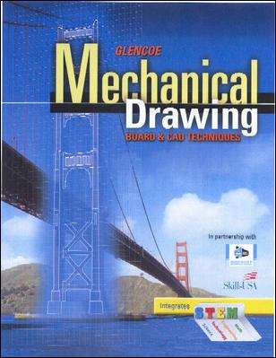 Book cover of Mechanical Drawing: Board & CAD Techniques