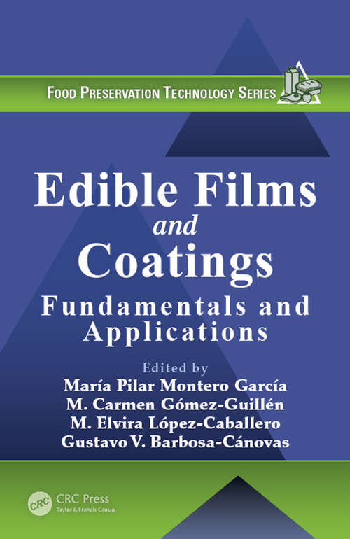 Book cover of Edible Films and Coatings: Fundamentals and Applications (Food Preservation Technology)