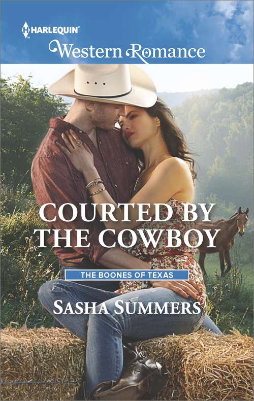 Book cover of Courted by the Cowboy