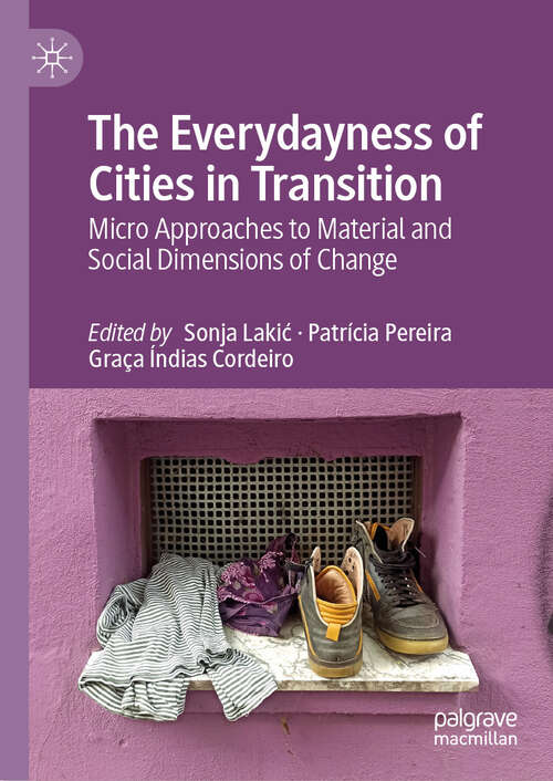 Book cover of The Everydayness of Cities in Transition: Micro Approaches to Material and Social Dimensions of Change (2024)