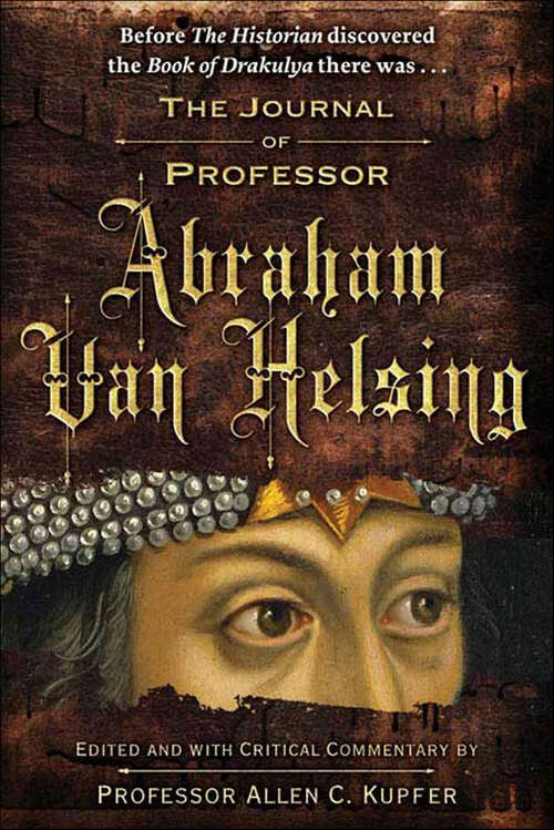 Book cover of The Journal of Professor Abraham Van Helsing