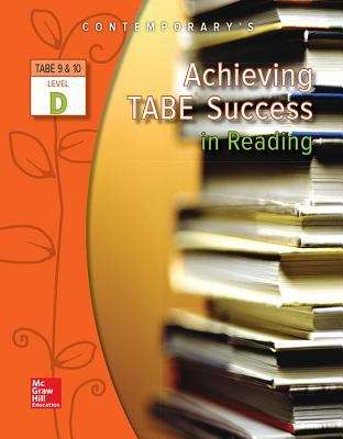 Book cover of Achieving TABE Success In Reading Level D