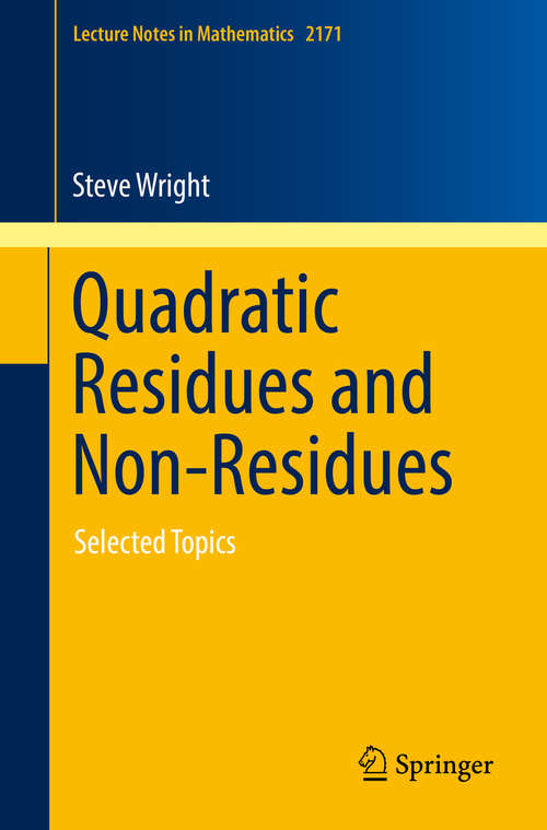 Book cover of Quadratic Residues and Non-Residues