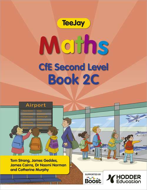 Book cover of TeeJay Maths CfE Second Level Book 2C Second Edition