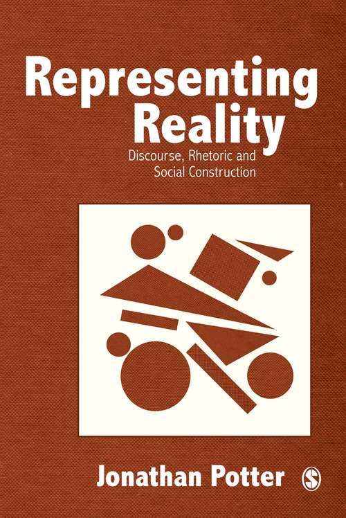 Book cover of Representing Reality: Discourse, Rhetoric and Social Construction