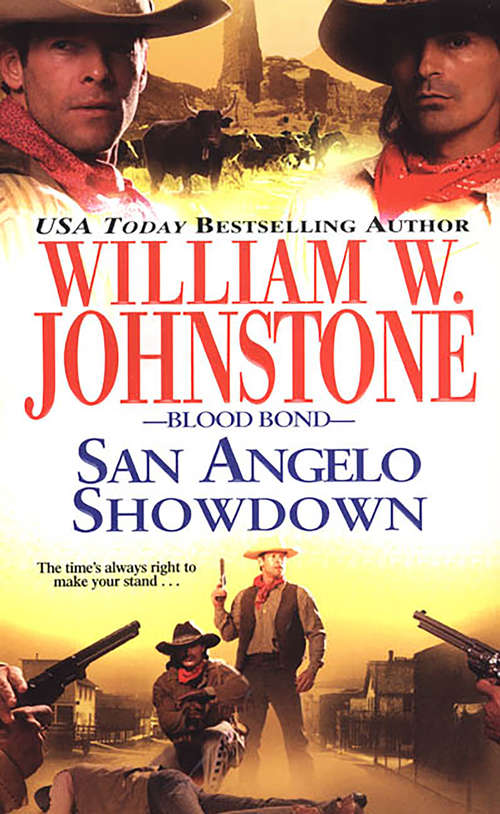 Book cover of San Angelo Showdown (Blood Bond #8)