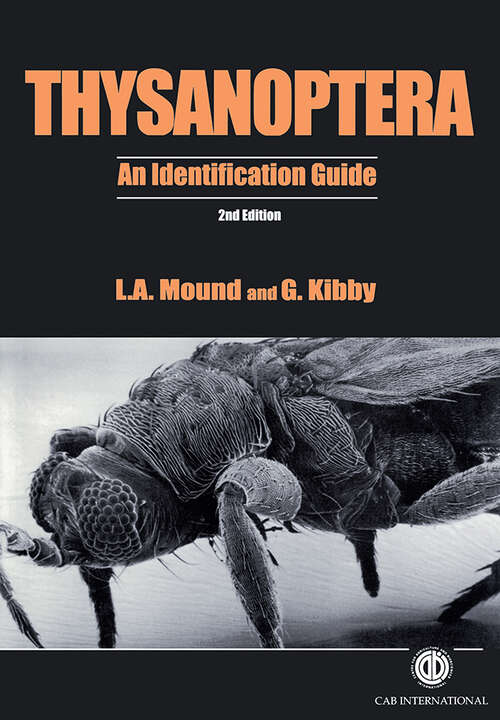 Book cover of Thysanoptera: An Identification Guide, 2nd Edition