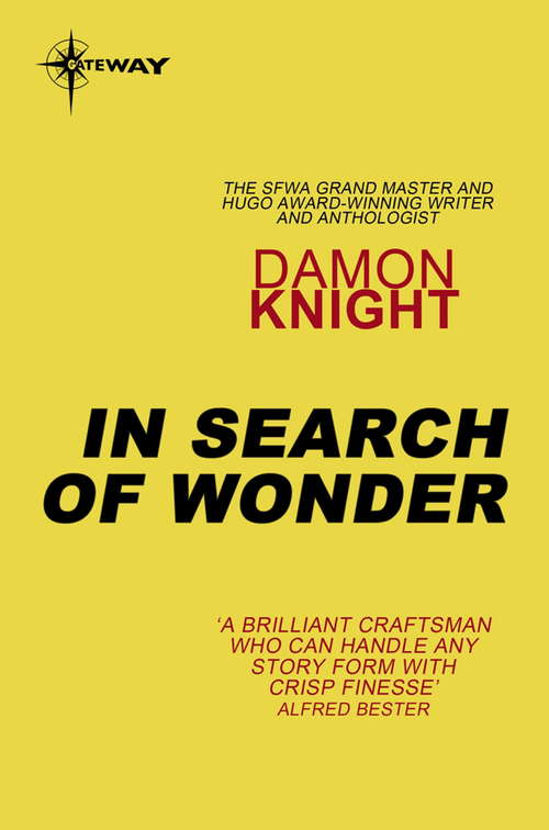 Book cover of In Search of Wonder: Essays on Modern Science Fiction
