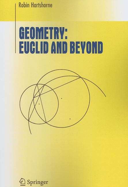 Book cover of Geometry: Euclid And Beyond (Undergraduate Texts In Mathematics)