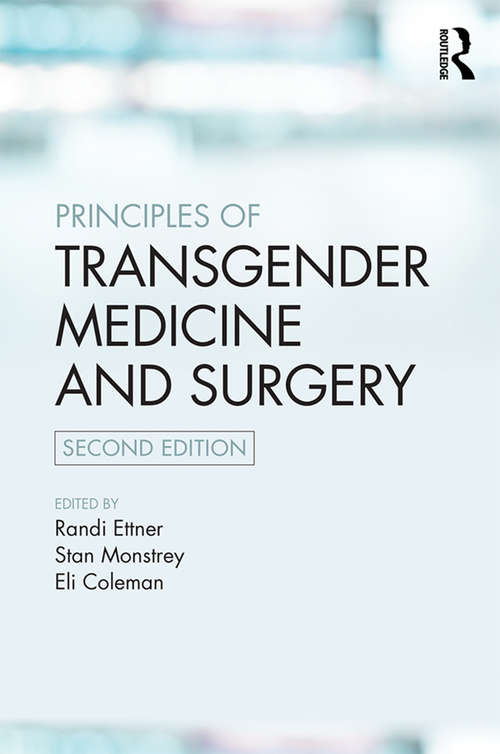 Book cover of Principles of Transgender Medicine and Surgery (2)