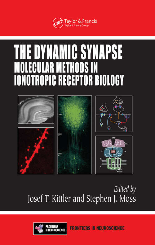 Book cover of The Dynamic Synapse: Molecular Methods in Ionotropic Receptor Biology (Frontiers in Neuroscience)