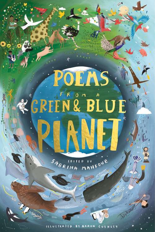 Book cover of Poems from a Green and Blue Planet