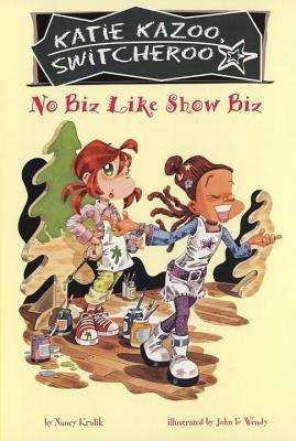 Book cover of No Biz Like Show Biz (Katie Kazoo Switcheroo #24)