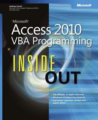 Book cover of Microsoft® Access® 2010 VBA Programming Inside Out