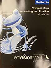 Book cover of enVision MATH® Common Core Reteaching and Practice Workbook Grade 2