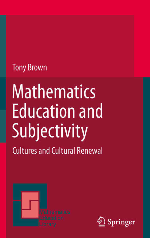Book cover of Mathematics Education and Subjectivity