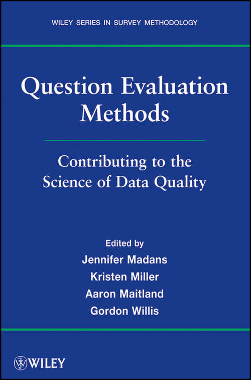 Book cover of Question Evaluation Methods