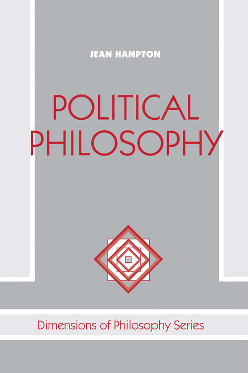 Book cover of Political Philosophy: Contractarianism In Moral And Political Philosophy (Dimensions Of Philosophy Ser.)