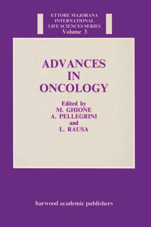 Book cover of Advances in Oncology