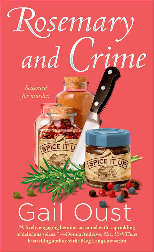 Book cover of Rosemary and Crime: A Spice Shop Mystery (Spice Shop Mystery Series #1)
