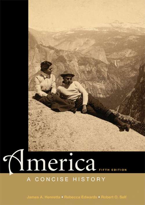 Book cover of America: A Concise History (Fifth Edition)