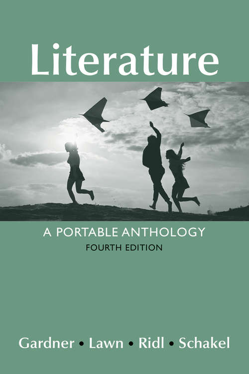 Book cover of Literature: A Portable Anthology, 4e