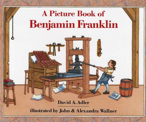 Book cover of A Picture Book of Benjamin Franklin