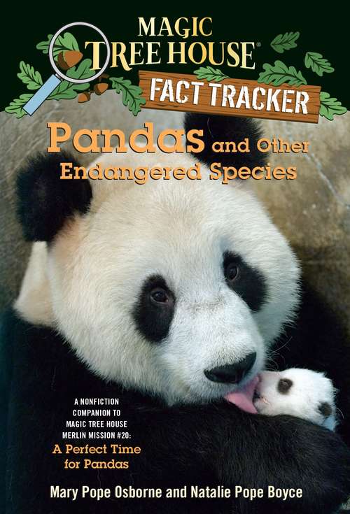 Book cover of Magic Tree House Fact Tracker #26: Pandas and Other Endangered Species (Magic Tree House (R) Fact Tracker #26)
