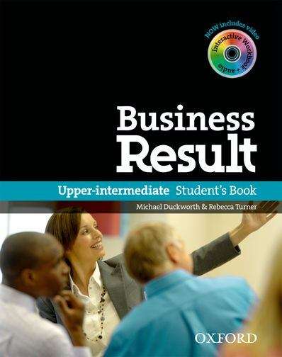 Book cover of Business Result: Upper-intermediate Student Book