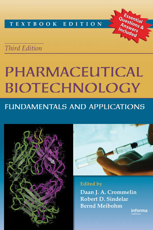 Book cover of Pharmaceutical Biotechnology: Fundamentals and Applications, Third Edition (3)