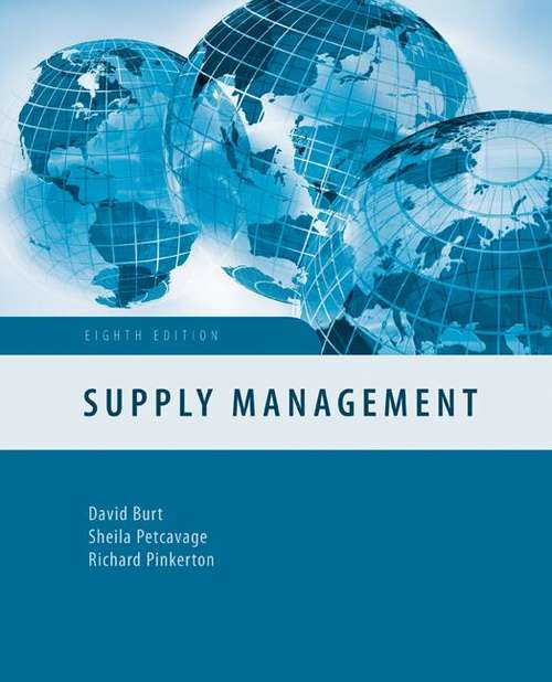 Book cover of Supply Management
