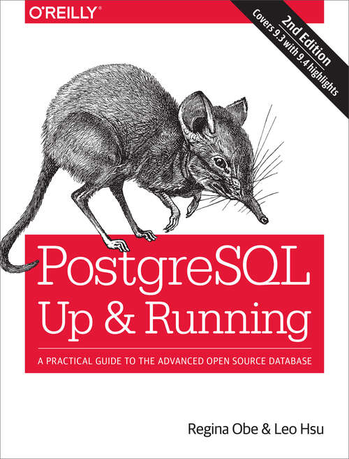 Book cover of PostgreSQL: Up and Running