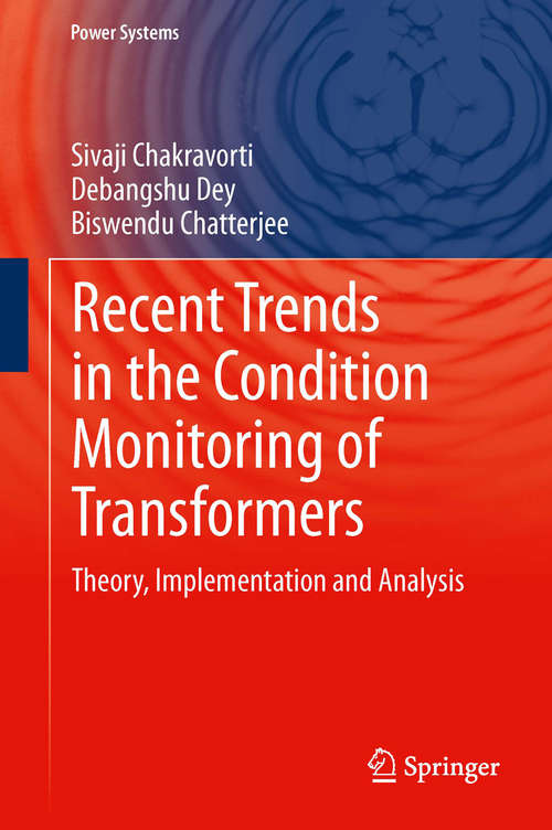 Book cover of Recent Trends in the Condition Monitoring of Transformers