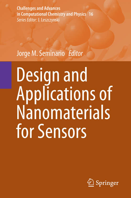 Book cover of Design and Applications of Nanomaterials for Sensors