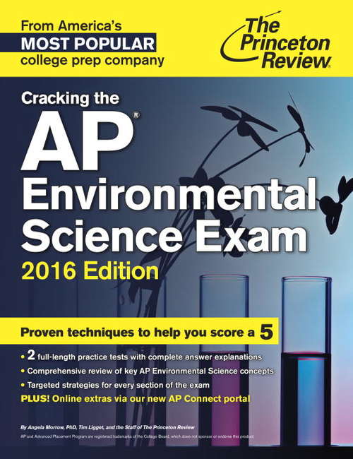 Book cover of Cracking the AP Environmental Science Exam, 2015 Edition