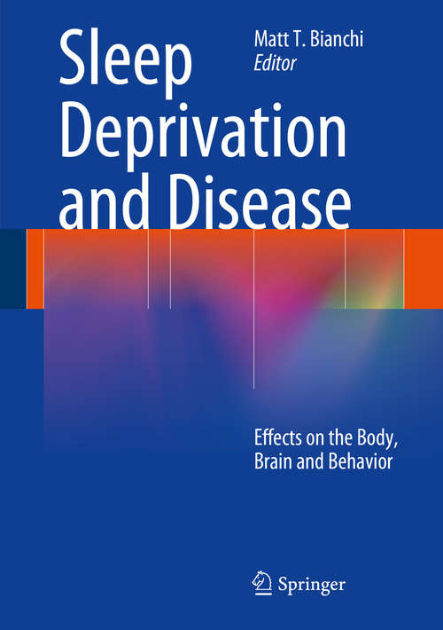 Book cover of Sleep Deprivation and Disease