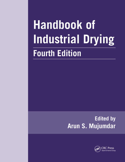 Book cover of Handbook of Industrial Drying (ISSN)