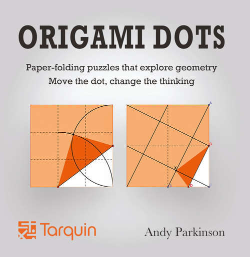 Book cover of Origami Dots: Folding paper to explore geometry