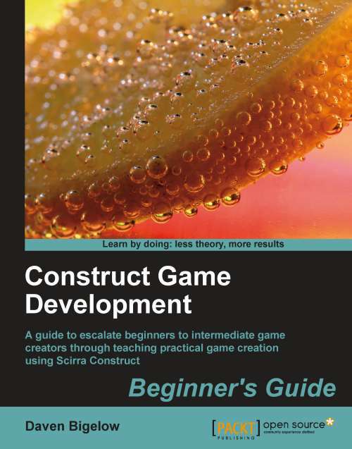 Book cover of Construct Game Development Beginner’s Guide