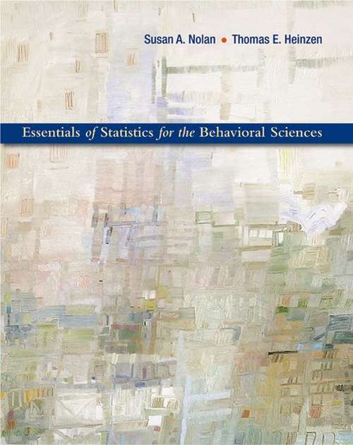 Book cover of Essentials of Statistics for the Behavioral Sciences
