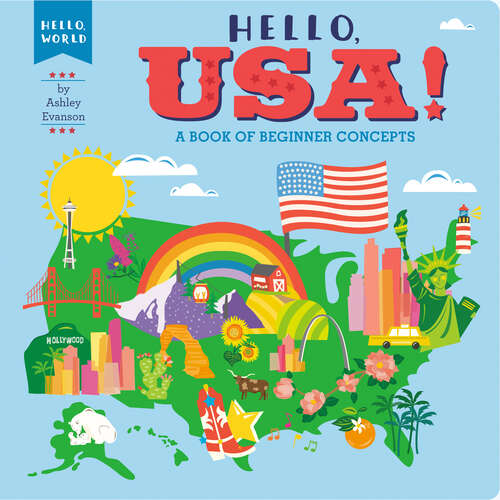 Book cover of Hello, USA!: A Book of Beginner Concepts (Hello, World)