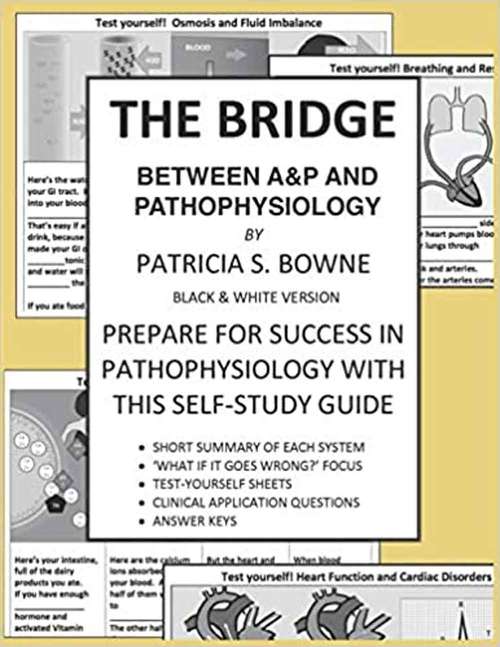 Book cover of The Bridge Between A&P and Pathophysiology