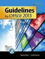 Book cover of Guidelines for Microsoft Office 2013 (Second Edition)