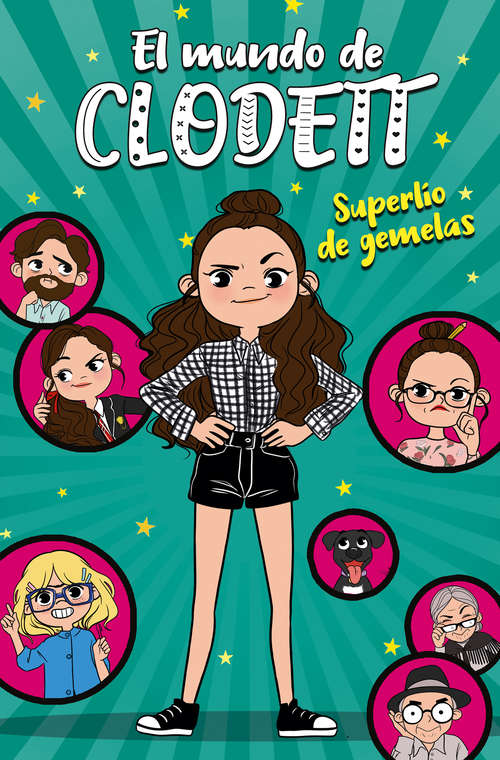 Book cover of Superlío de gemelas (El mundo de Clodett: Volumen)